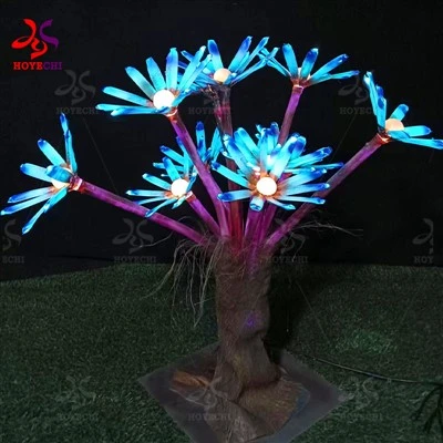 Förtrollande Faux Flora Lights - Trädgårdsnattdekoration